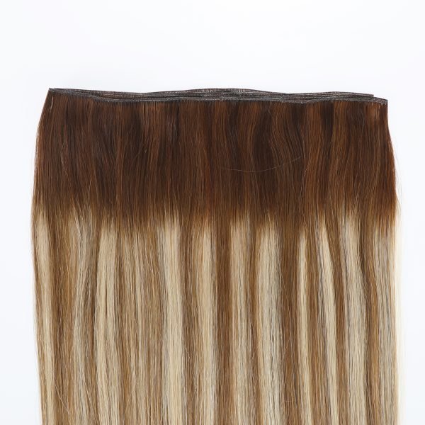 Genius Weft Seamless Invisible Human Hair Extension P6-613-T4