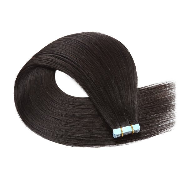 Cuticle Aligned Remy Human Hair Tape In Extensions - Image 3
