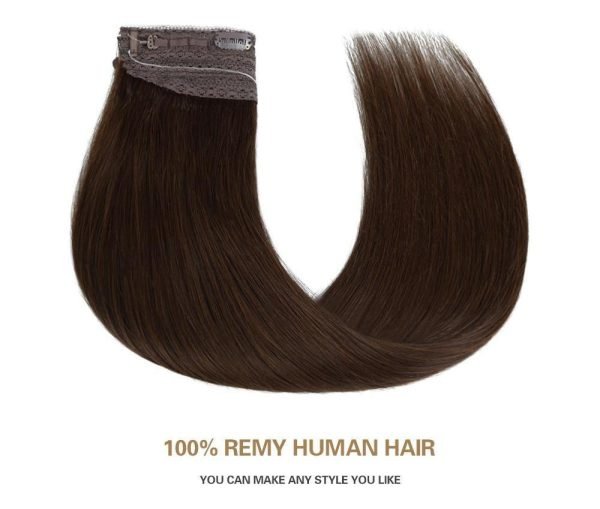 Seamless Invisible Human Remy Hair Halo Extension