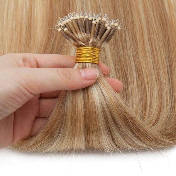 Straight Nano Ring Human Hair Extensions Whosale Vigin Remy Human Hair