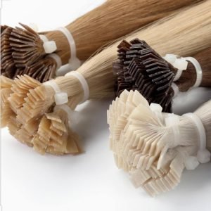 Russion Hair Prebonded Hair Flat Tip Extensions Cuticle Aligned Remy Hair