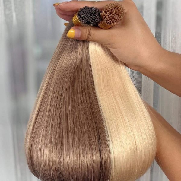 Pre-Bonded Human Hair I-Tip Extensions Factory Wholesale Price