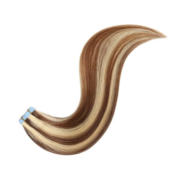 Russian High Quality Tape In Extensions Cuticle Aligned Remy Hair