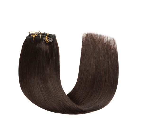 Wholesale Double Weft Affordable Price Great Quality Clip In Hair Extensions 100% (3)