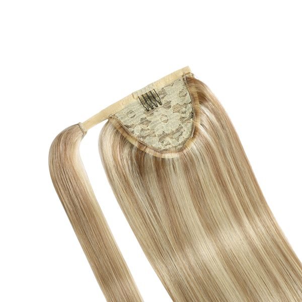 Seamless Invisible Human Hair Ponytail Extension 18-613#